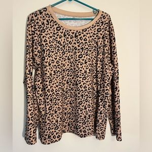 Amazon Women’s Leopard Print Long Sleeve